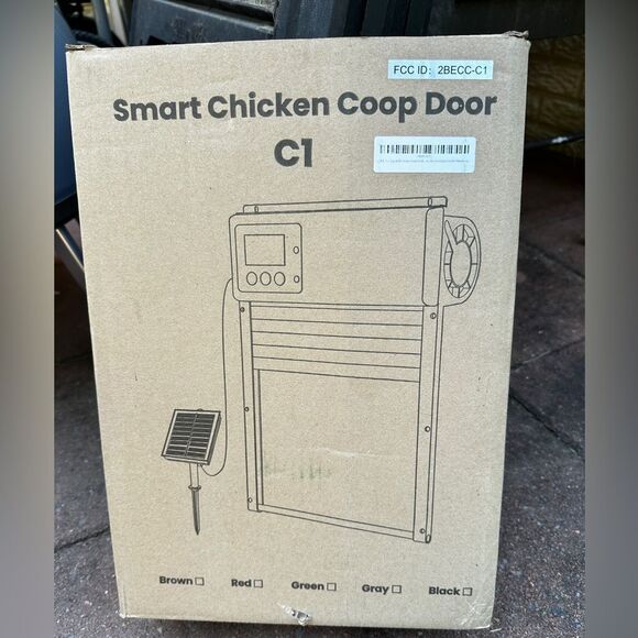 Automatic Chicken Coop Door with LCD Display - Picture 4 of 8